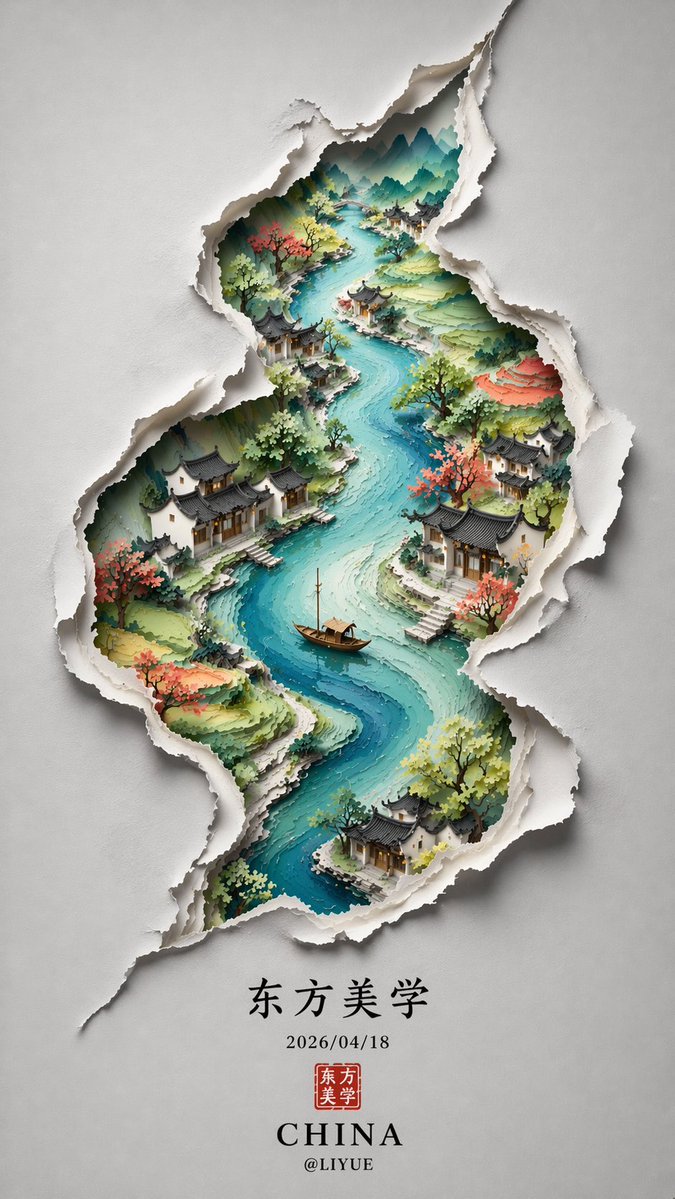 中式极简蛇形海报