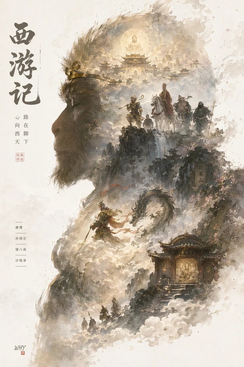 史诗剪影世界 海报