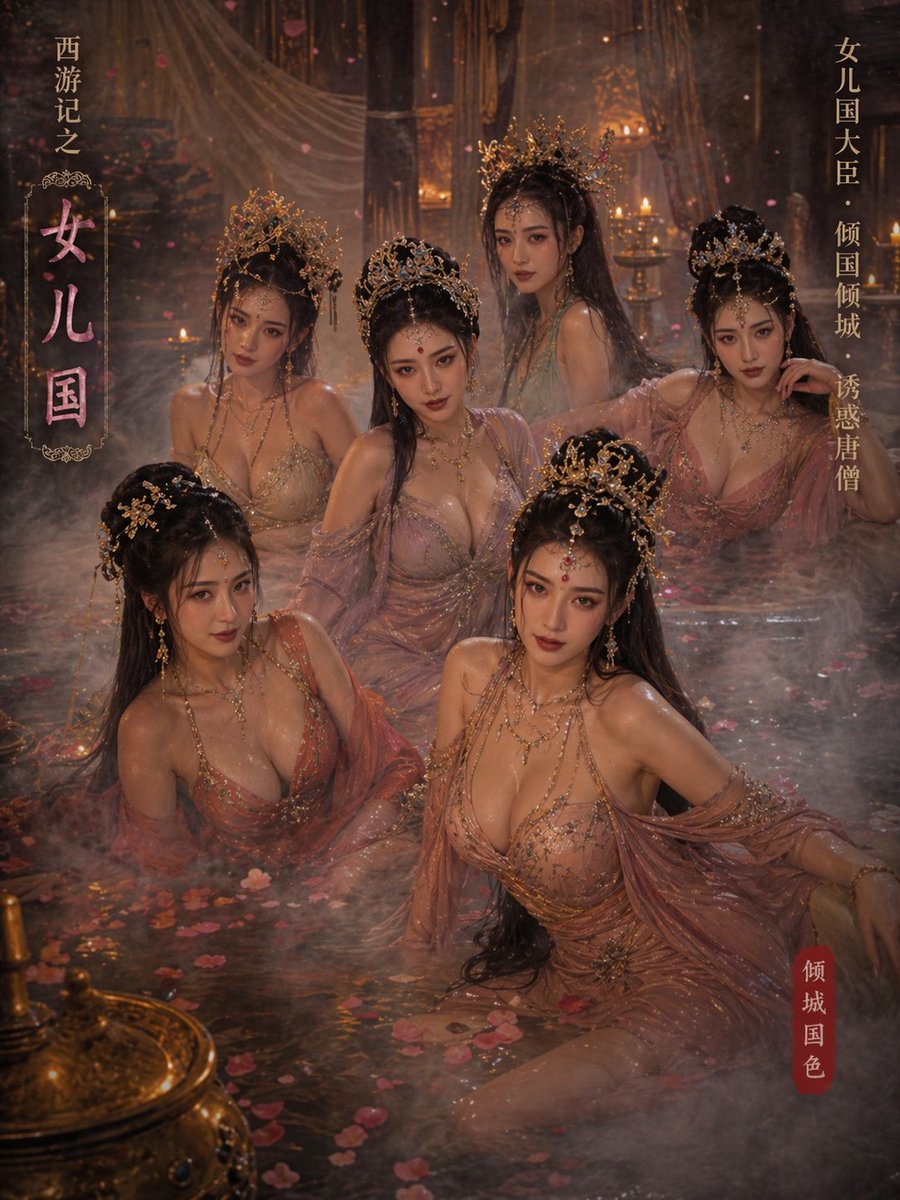 西游记女儿国诱惑海报