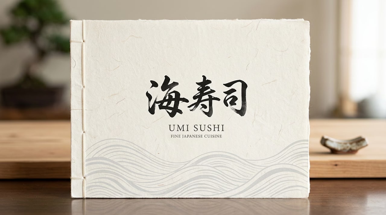 海味寿司菜单封面 参考图 1