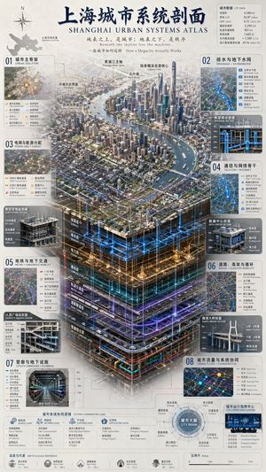 三维城市系统图鉴信息图 参考图 1