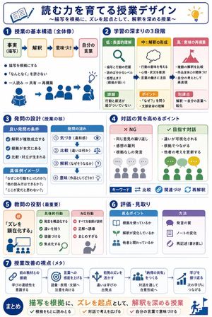 阅读教学信息图