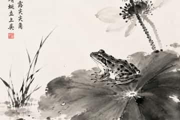 水墨画